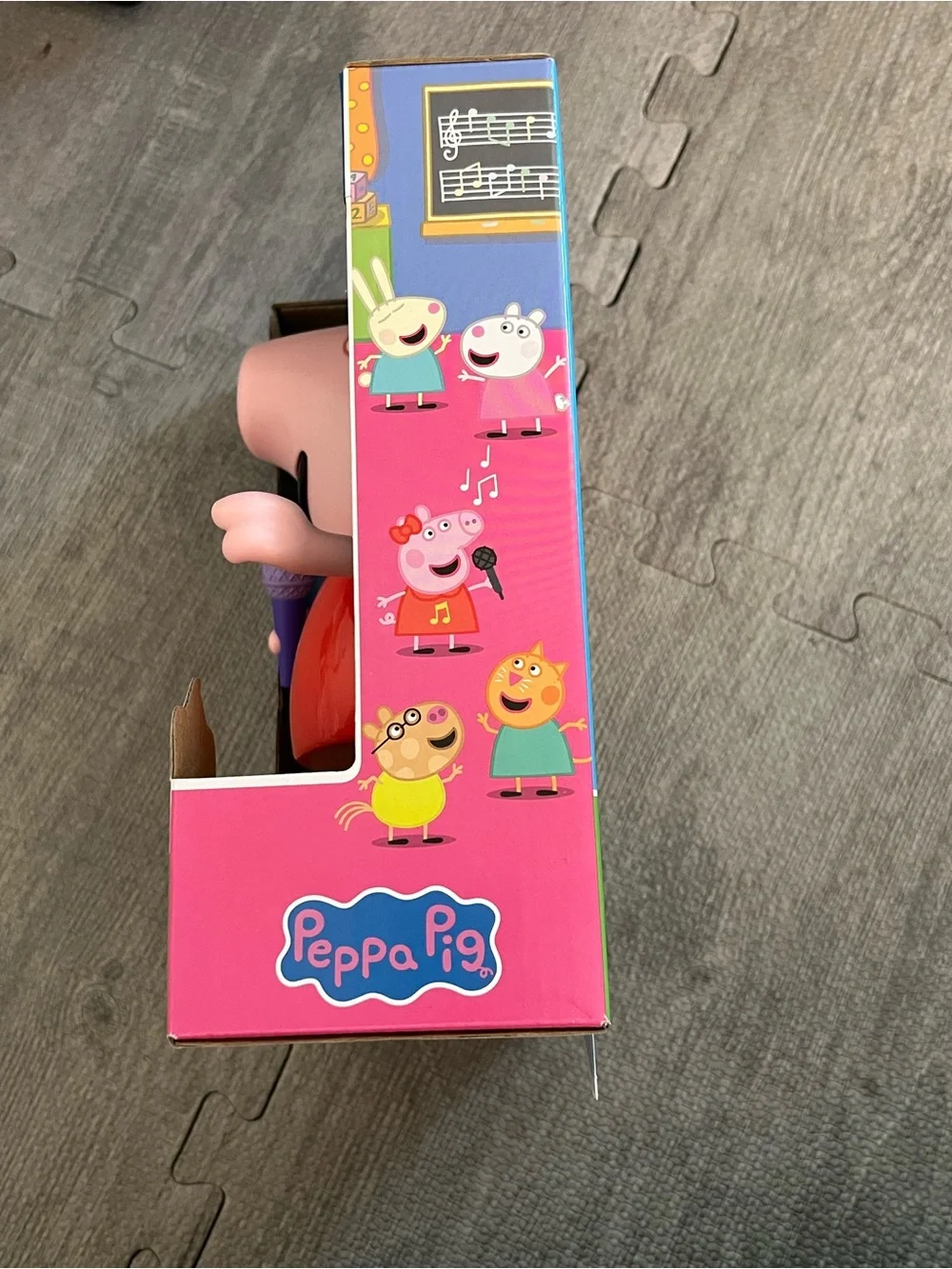 Hasbro Peppa Pig Talk & Sing Peppa Interactive Toy w/ Mic, 50+ Sounds